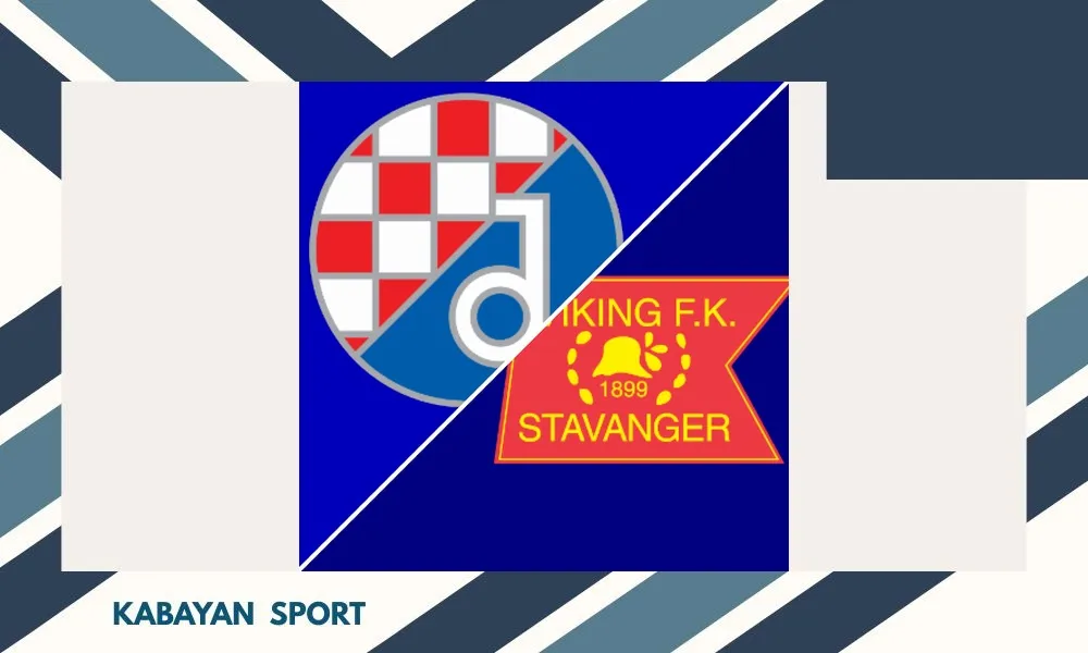 Ilustrasi pertandingan Dinamo Zagreb vs Viking FK di kualifikasi Liga Champions