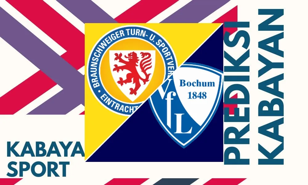 Ilustrasi pertandingan E Braunschweig vs Bochum di German 2. Bundesliga