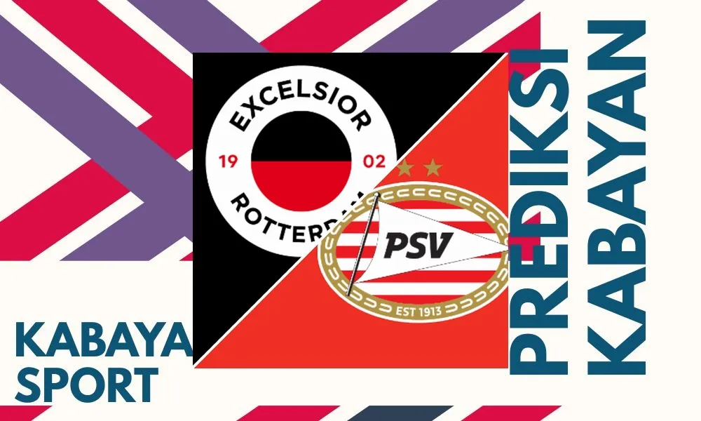 Ilustrasi pertandingan Excelsior vs PSV Eindhoven di ajang Liga Belanda Eredivisie