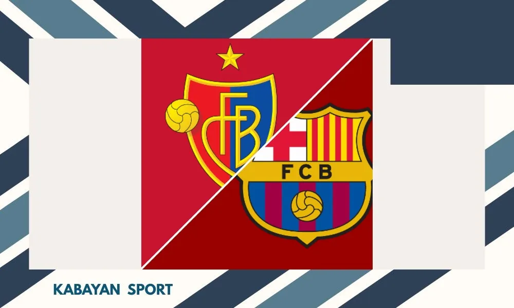 Ilustrasi pertandingan FC Basel vs Barcelona di St. Jakob Park dalam laga uji coba pramusim