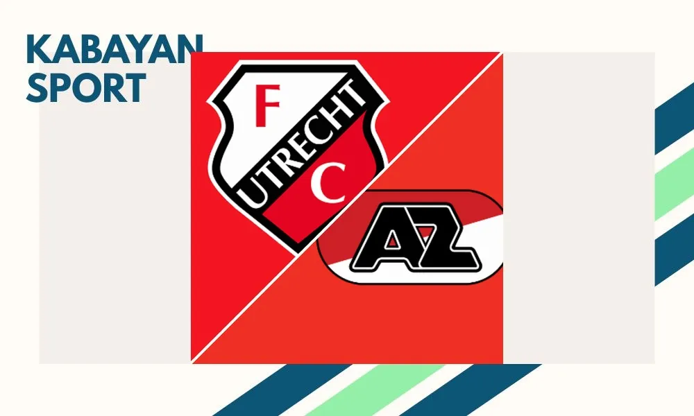 Ilustrasi pertandingan FC Utrecht vs AZ Alkmaar di Stadion Galgenwaard dalam ajang Eredivisie