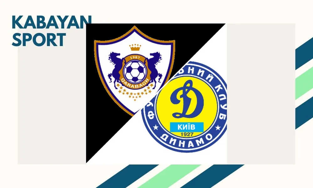 Ilustrasi pertandingan FK Qarabag vs Dynamo Kyiv di Kualifikasi UEFA Conference League