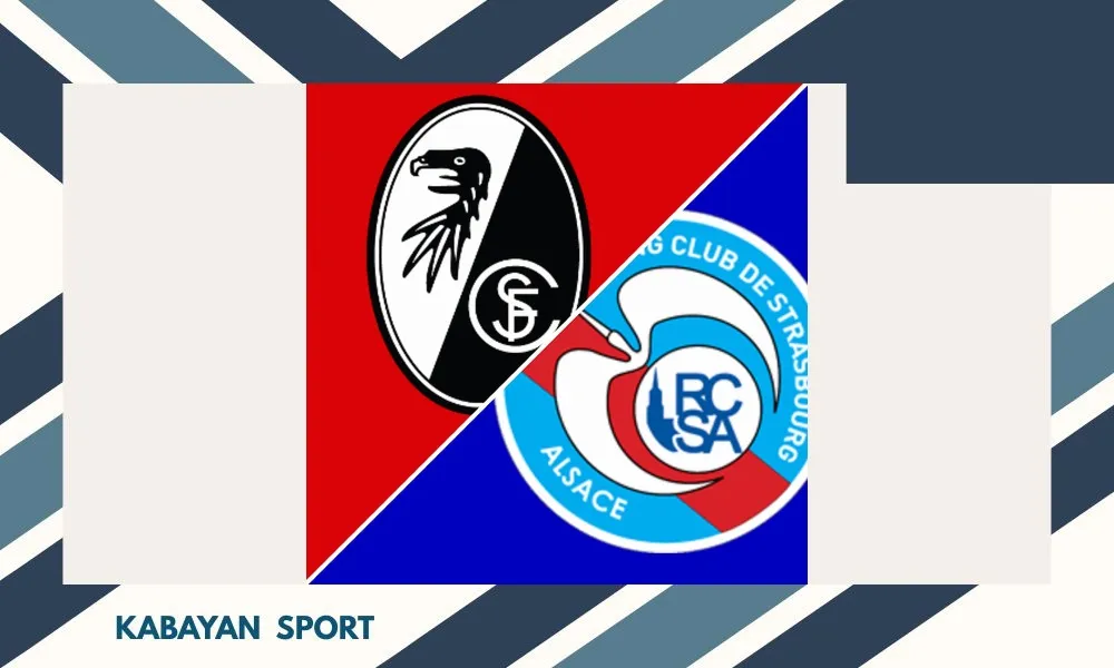 Ilustrasi pertandingan Freiburg vs Strasbourg dalam laga uji coba klub