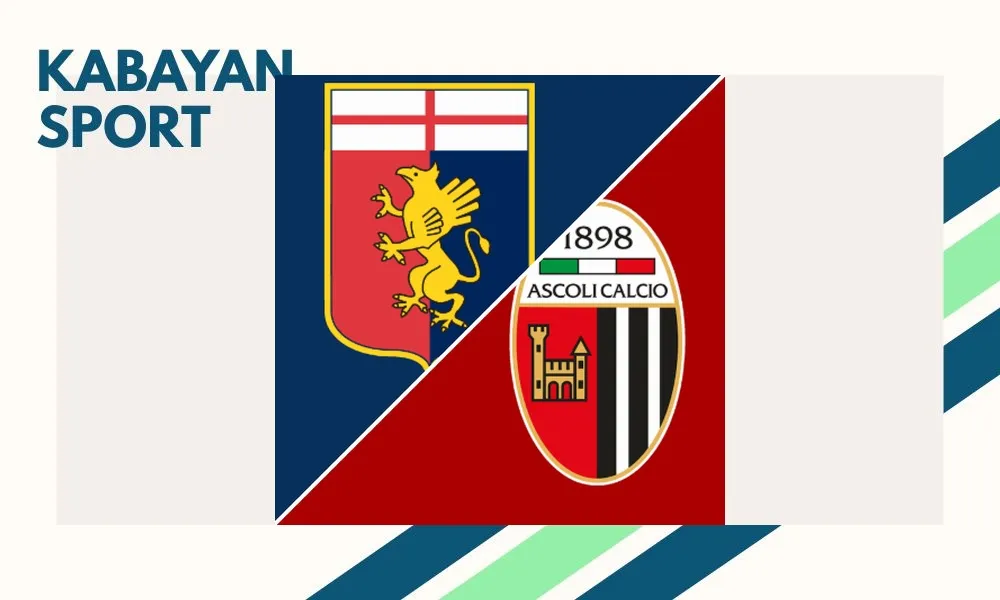 Ilustrasi pertandingan Genoa vs Ascoli di Coppa Italia di Stadio Luigi Ferraris