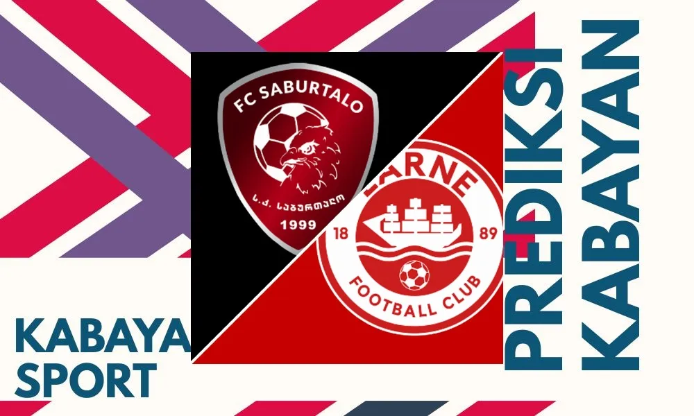 Ilustrasi pertandingan kualifikasi Liga Europa antara Iberia 1999 vs Larne di stadion