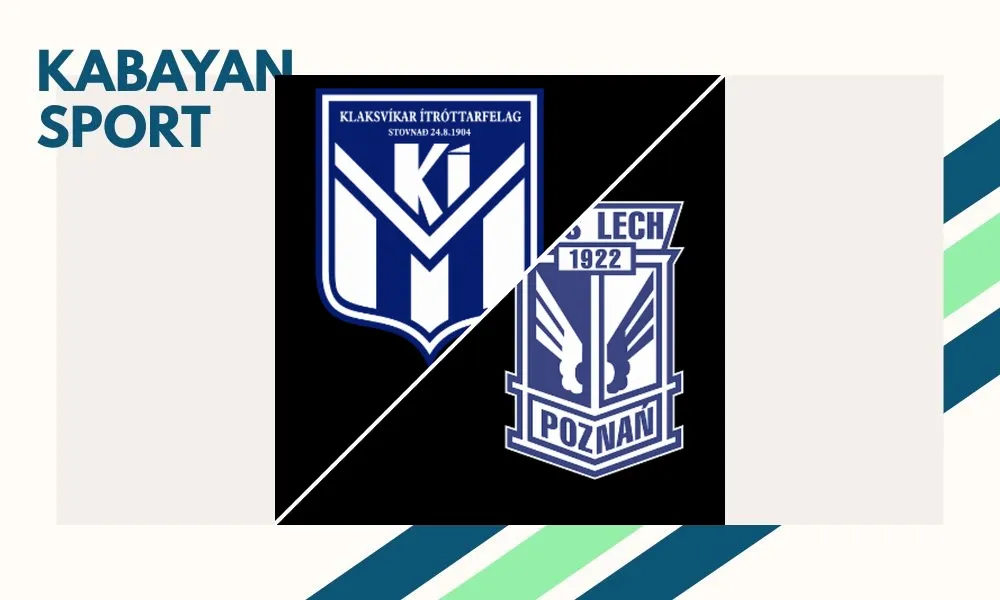 Ilustrasi pertandingan KI Klaksvik vs Lech Poznan di UEFA Europa League Qualifying