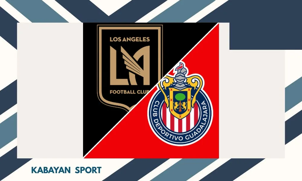Pemain LAFC merayakan gol di BMO Stadium melawan Guadalajara di Leagues Cup