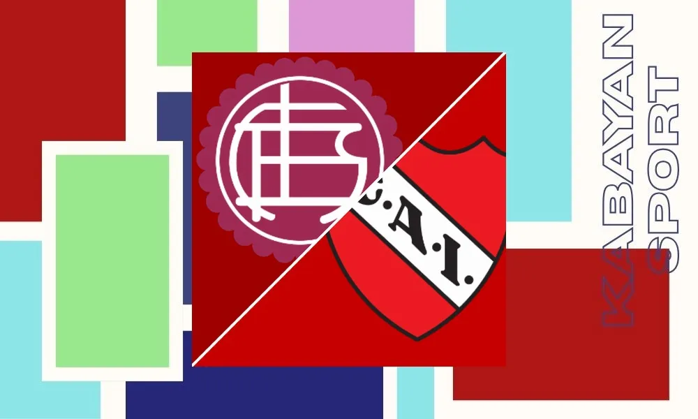 Pemain Lanus merayakan gol dalam pertandingan Liga Profesional Argentina di Ciudad de Lanus