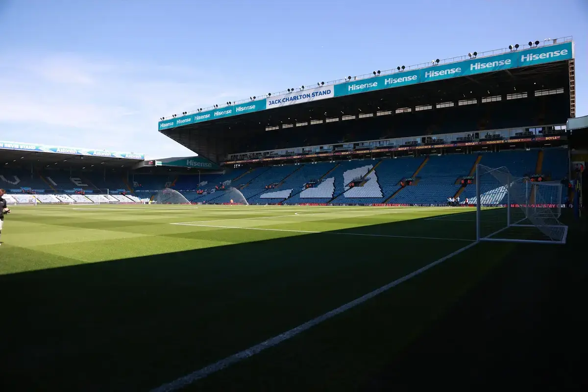 Pertandingan pramusim Leeds United melawan Augsburg di Stadion Elland Road