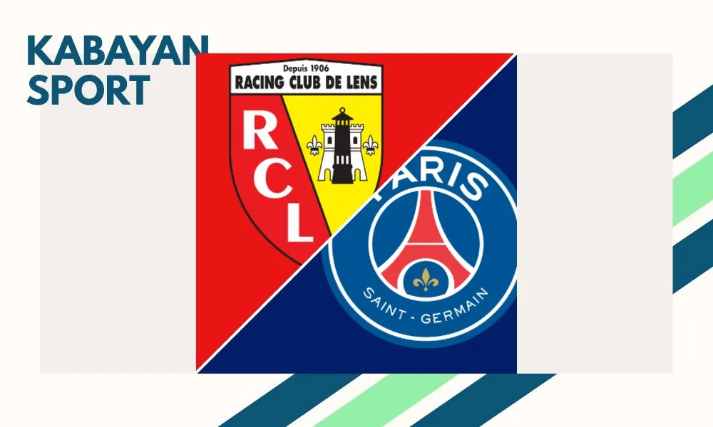 Ilustrasi pertandingan Lens vs Paris Saint Germain di ajang Trophee des Champions