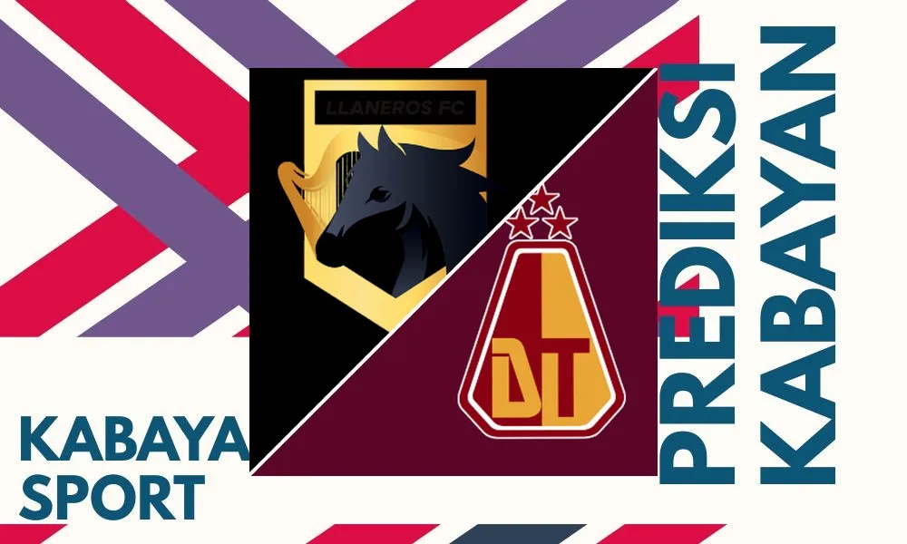 Ilustrasi pertandingan Llaneros FC vs Deportes Tolima di Liga BetPlay Kolombia
