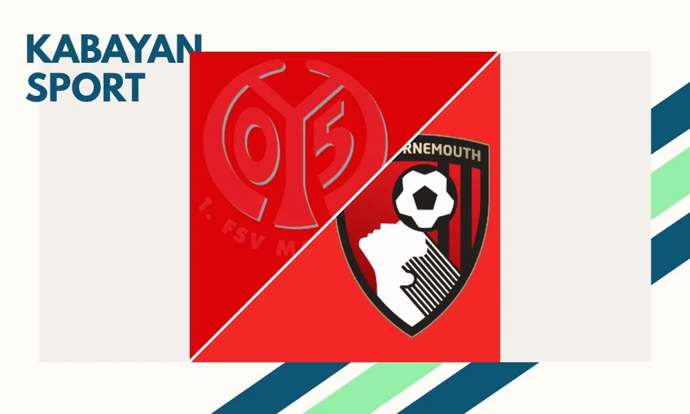 Ilustrasi pertandingan pramusim Mainz vs Bournemouth di Stadion MEWA ARENA