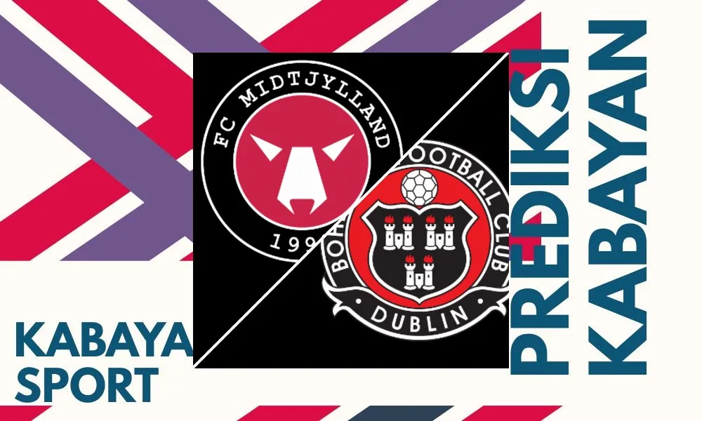 Ilustrasi pertandingan Midtjylland vs Bohemians di Kualifikasi UEFA Conference League