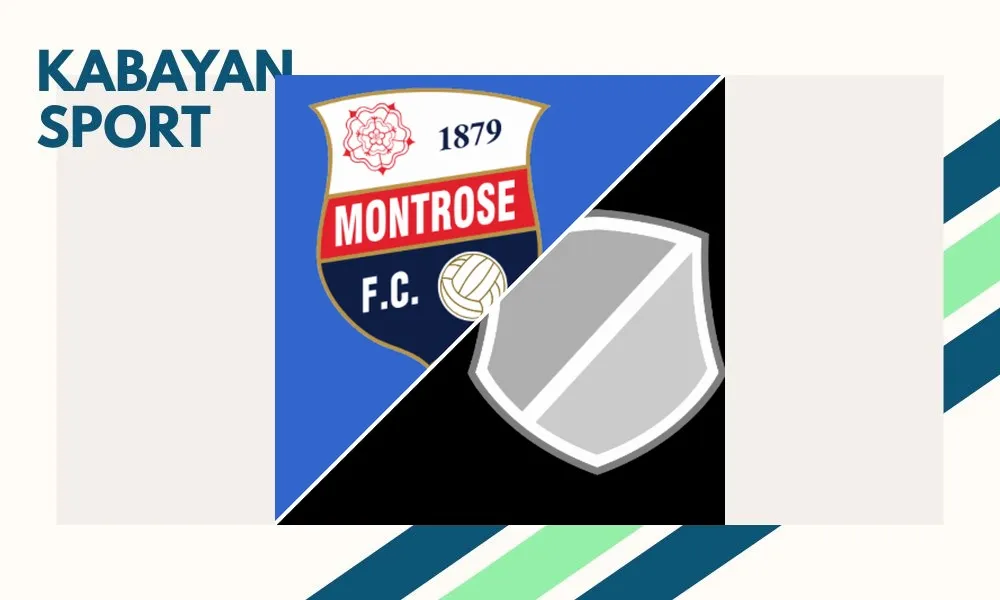 Ilustrasi pertandingan Montrose vs Fraserburgh di SPFL Challenge Cup di Links Park