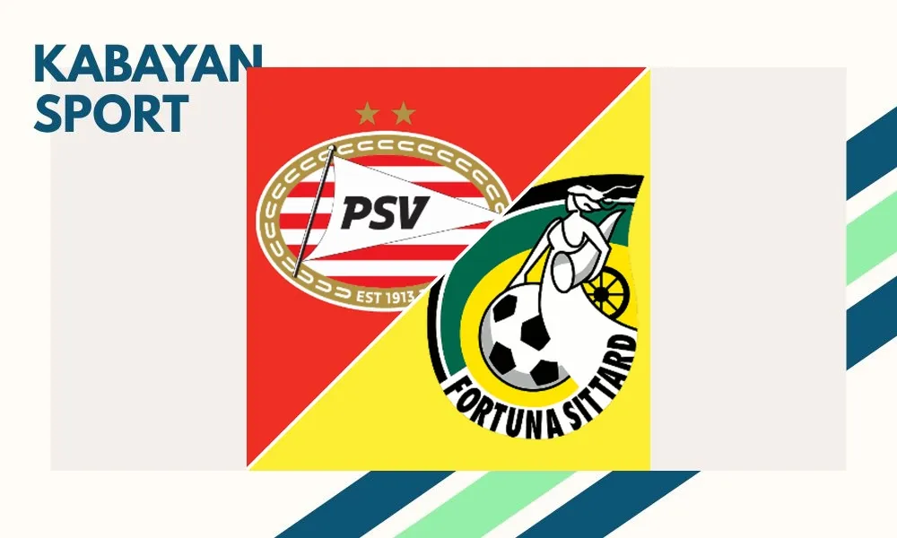 Ilustrasi pertandingan PSV Eindhoven vs Fortuna Sittard di Eredivisie Belanda