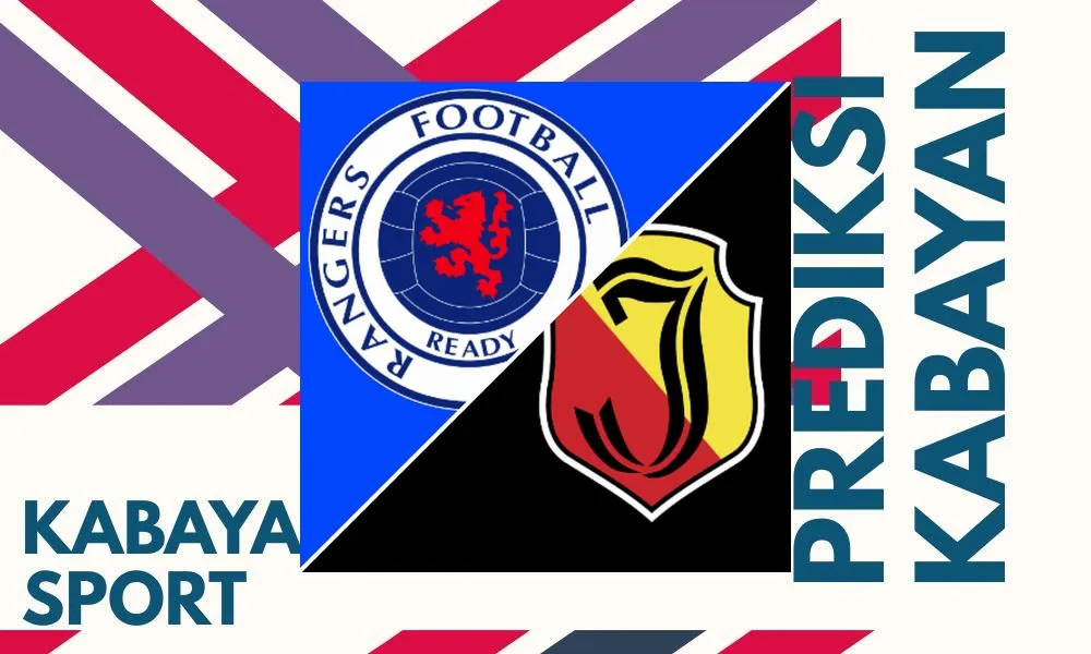 Ilustrasi pertandingan Rangers vs Jagiellonia Bialystok di Ibrox Stadium dalam ajang kualifikasi Liga Europa
