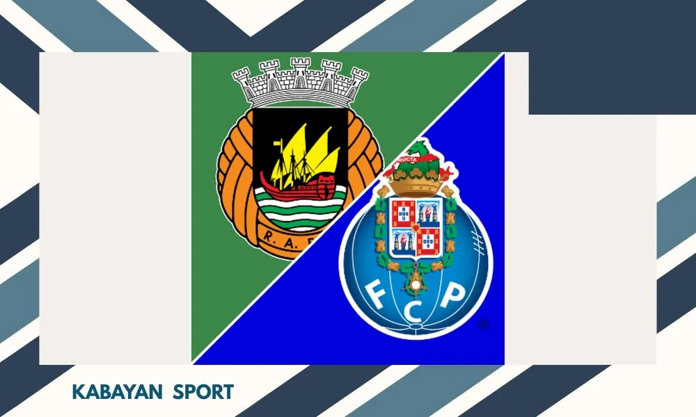 Ilustrasi pertandingan Rio Ave vs FC Porto di Liga Portugal di Estadio do Rio Ave