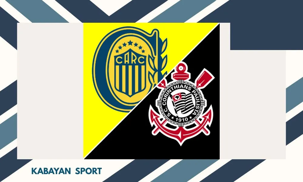 Ilustrasi pertandingan Rosario Central vs Corinthians di CONMEBOL Libertadores
