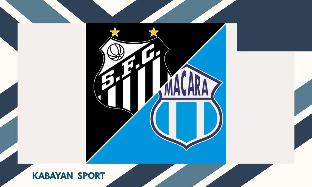 Ilustrasi pertandingan Santos vs Macara di ajang CONMEBOL Sudamericana