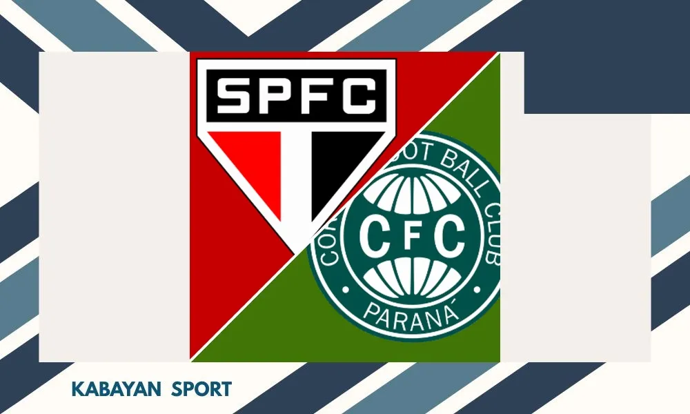 Ilustrasi pertandingan São Paulo vs Coritiba di ajang Liga Brasil Serie A