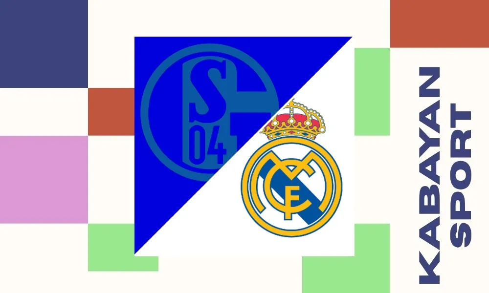 Ilustrasi pertandingan Schalke vs Real Madrid di laga uji coba pramusim