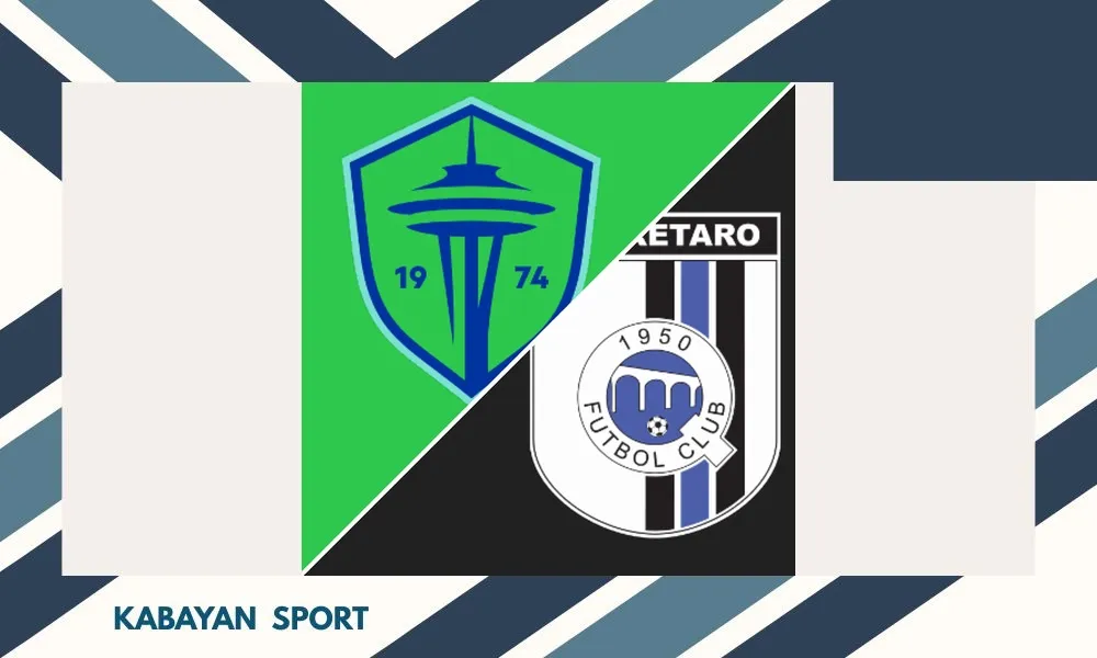 Ilustrasi pertandingan Seattle Sounders vs Queretaro di Leagues Cup di Lumen Field