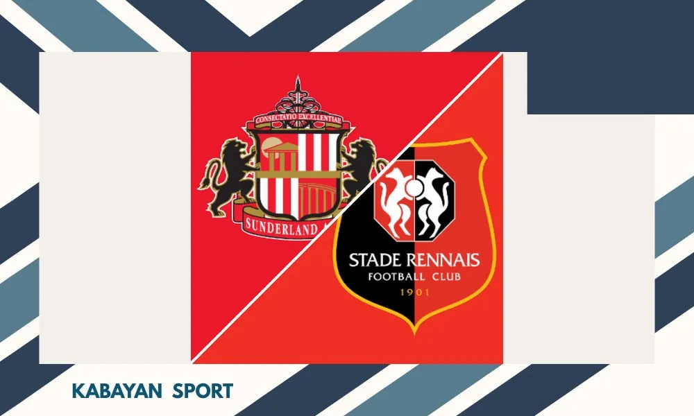 Ilustrasi pertandingan uji coba pramusim Sunderland vs Rennes di Stadium of Light
