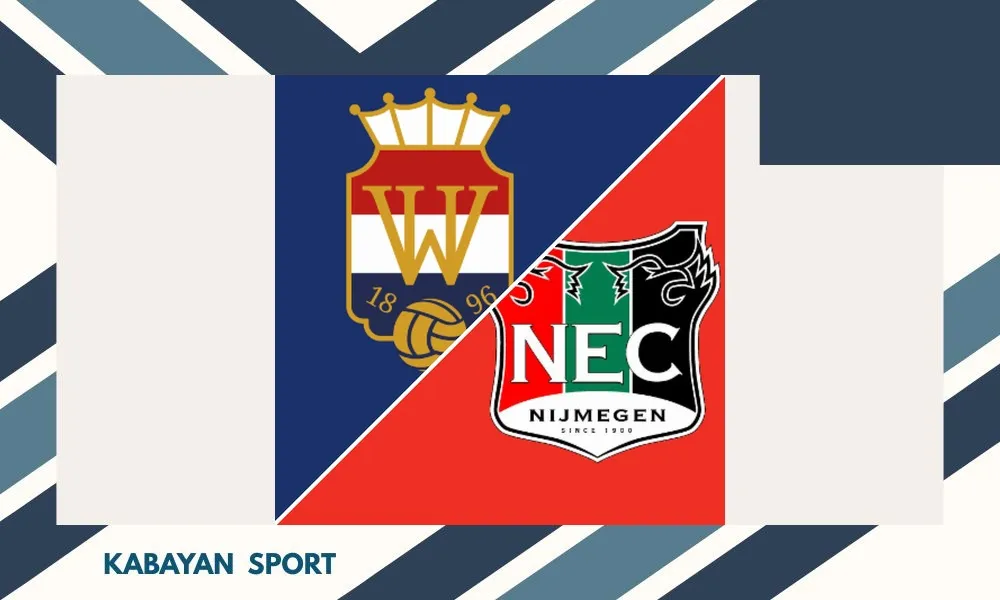 Ilustrasi pertandingan Willem II vs NEC di Liga Belanda Eredivisie