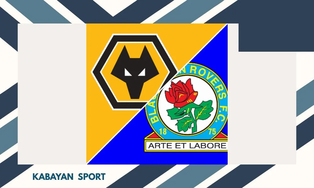 Ilustrasi pertandingan Wolves vs Blackburn di Molineux Stadium dalam ajang EFL Championship