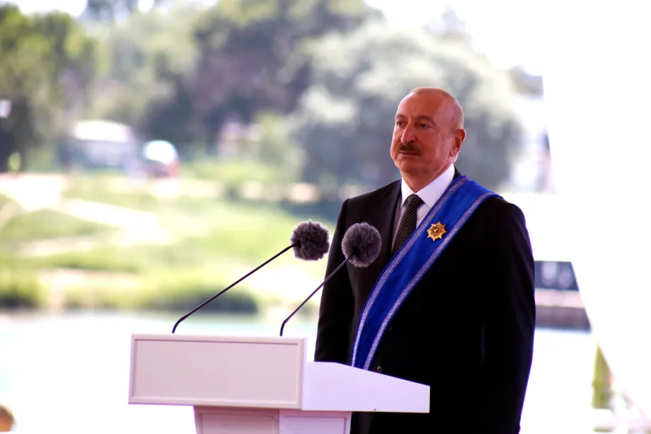 Presiden Azerbaijan Ilham Aliyev menyetujui bantuan keuangan untuk Kedubes Palestina