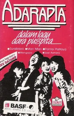 Grup musik legendaris Adarapta bentukan Titiek Hamzah
