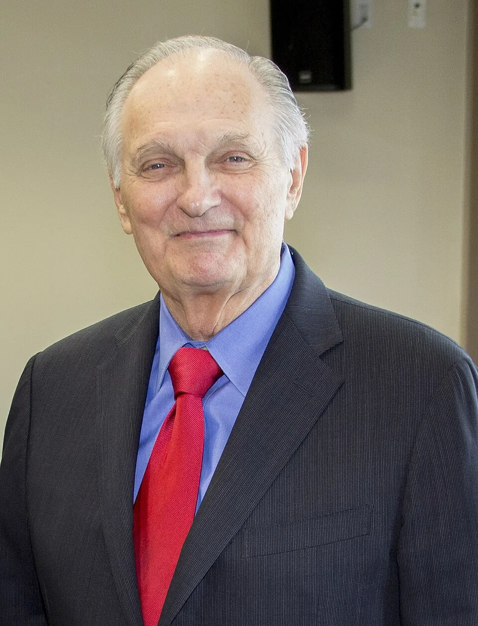 Aktor senior asal Amerika Serikat Alan Alda dalam sebuah acara publik