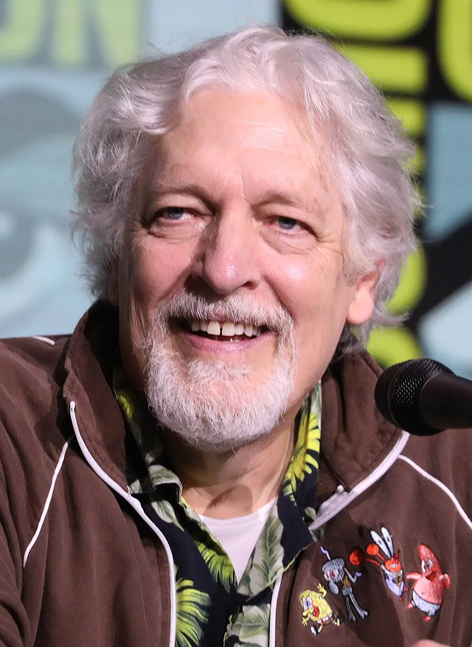 Aktor senior Hollywood Clancy Brown yang terkenal sebagai pengisi suara Mr. Krabs