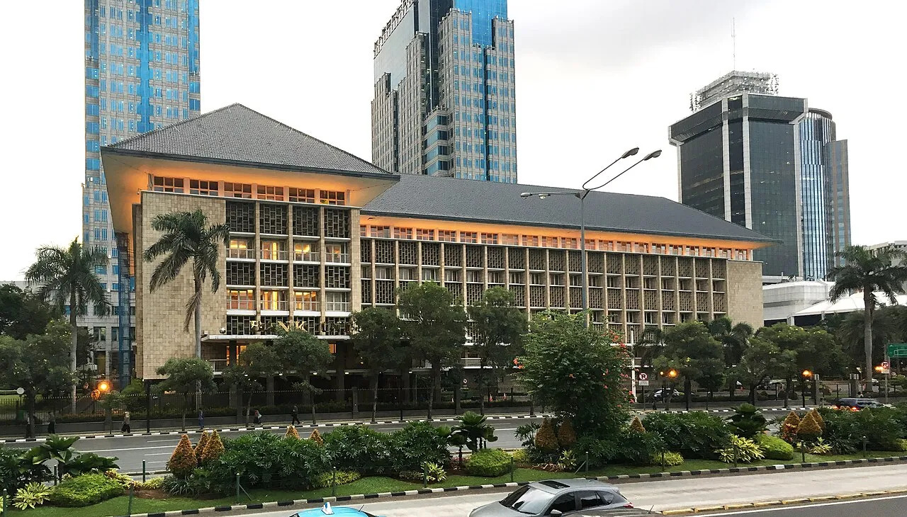 Gedung Kantor Pusat Bank Indonesia di Jakarta