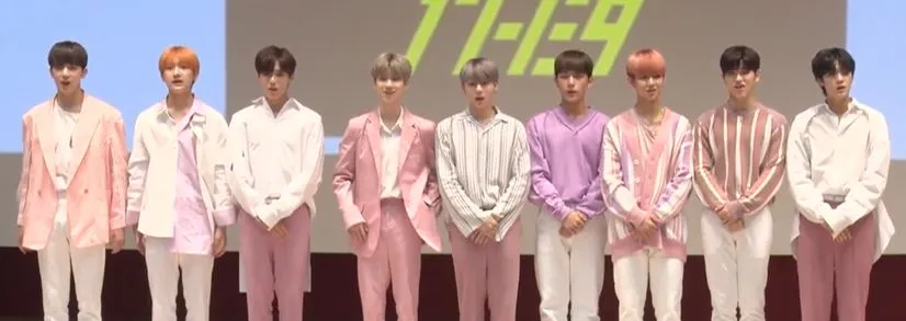 Boyband asal Korea Selatan 1THE9 saat aktif dalam industri musik K-pop