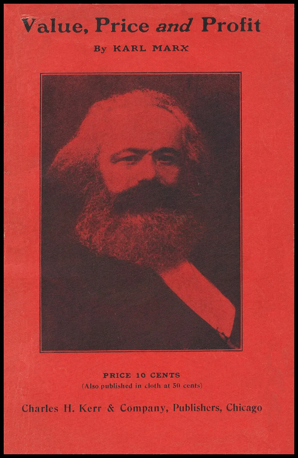 Sampul buku Value, Price and Profit karya Karl Marx edisi klasik