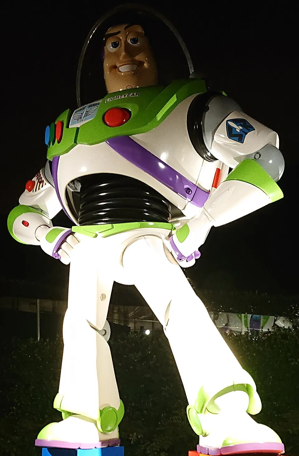 Ilustrasi karakter Buzz Lightyear dalam franchise film Toy Story