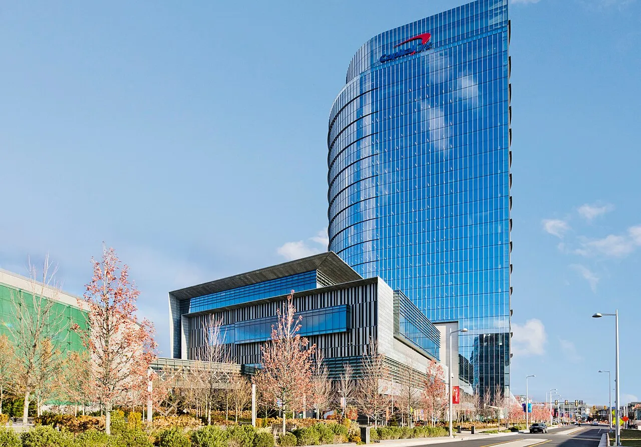 Gedung Kantor Pusat Capital One Tower di Tysons Virginia