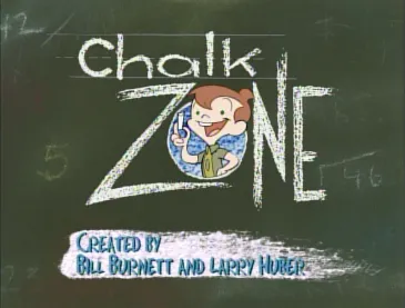 Karakter utama Rudy Tabootie dalam serial animasi ChalkZone
