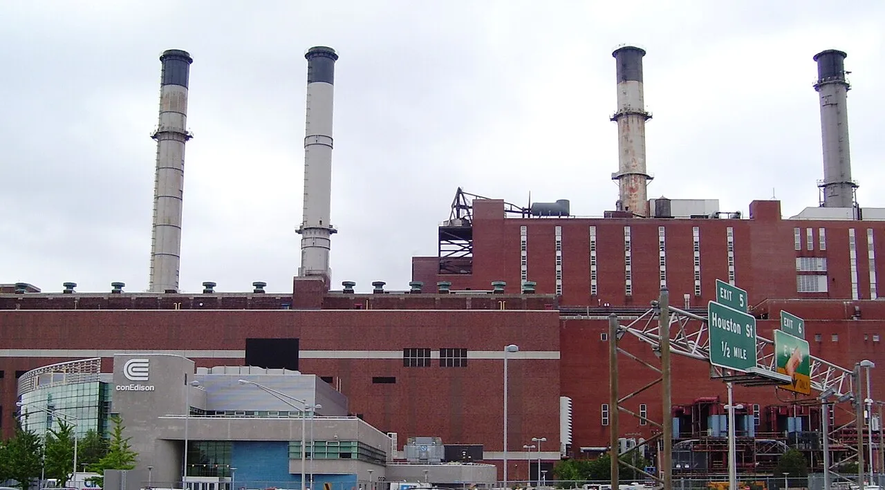 Gedung operasional Con Edison di New York City