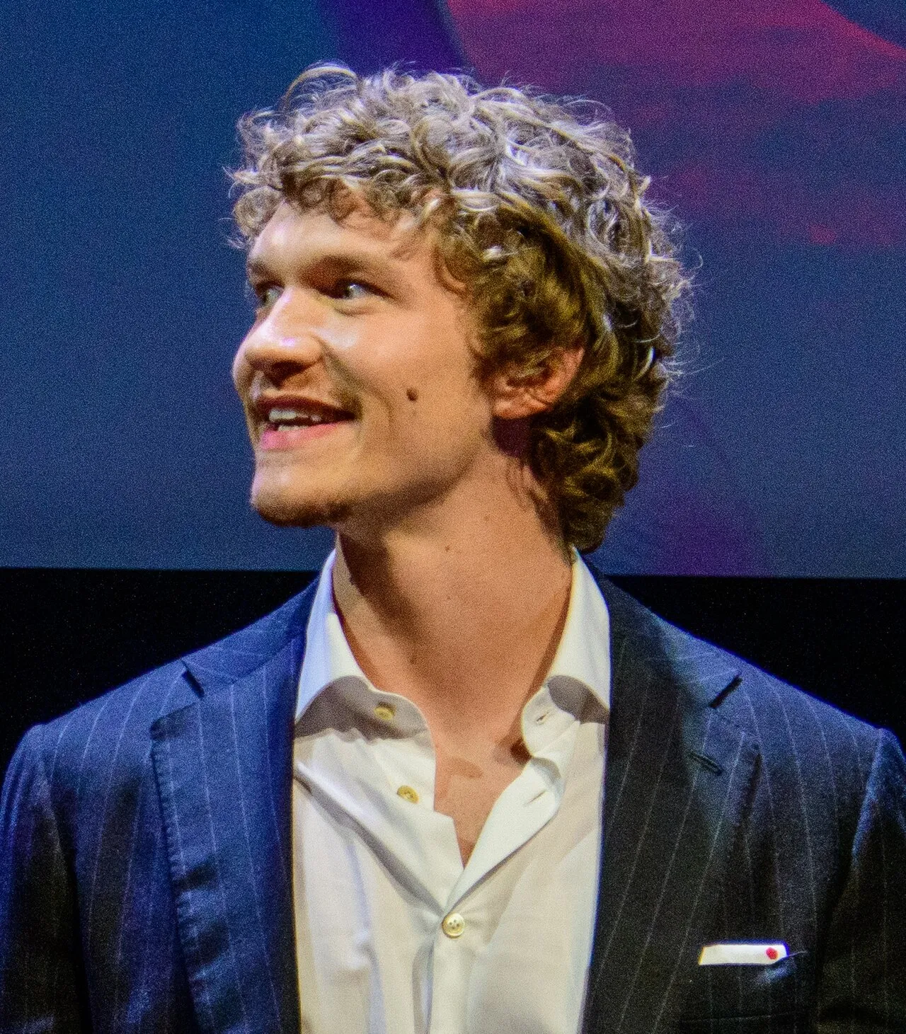 Aktor Connor Storrie dalam sebuah acara premier film