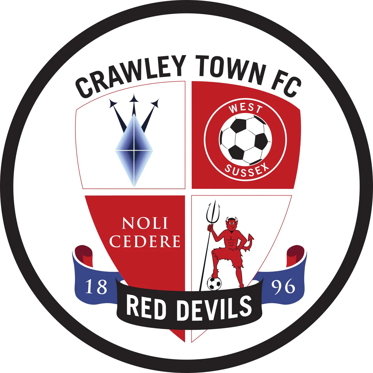 Crawley Town F.C. sebagai salah satu klub sepak bola profesional yang berkompetisi di Liga Inggris