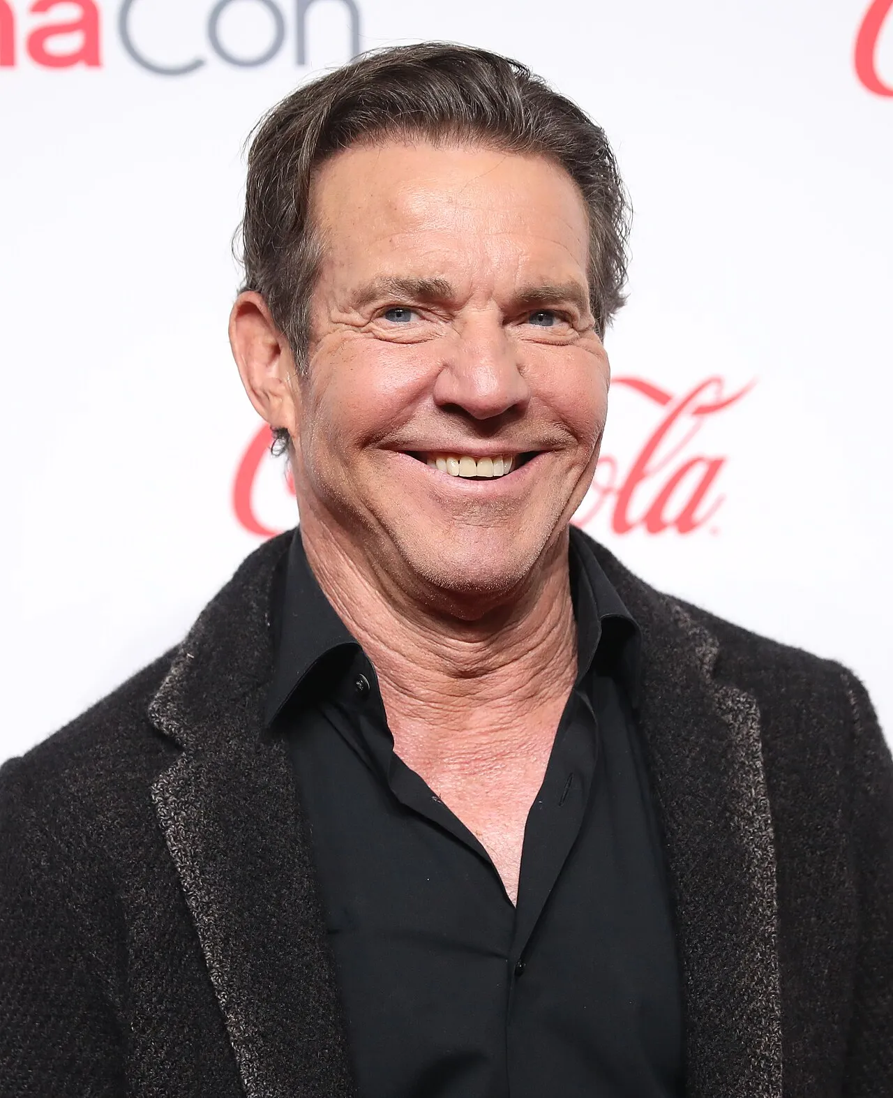 Aktor senior Hollywood Dennis Quaid saat menghadiri acara pemutaran film