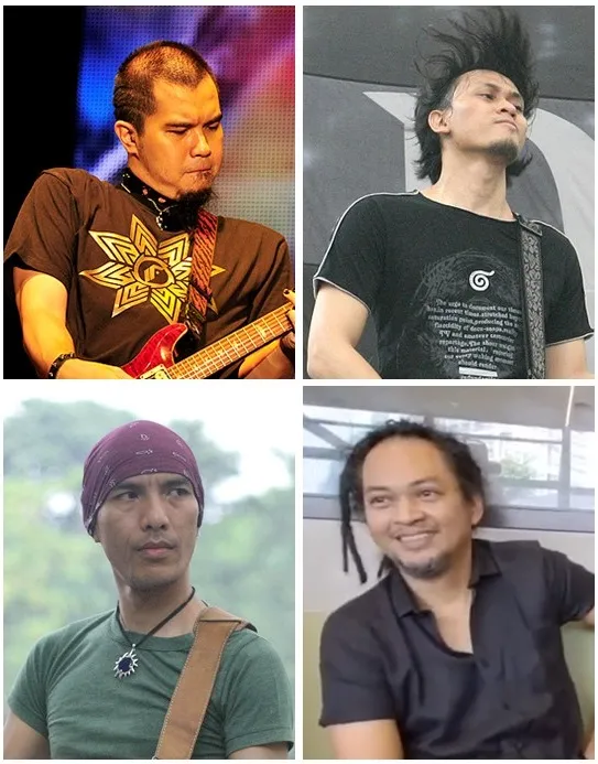 Grup musik legendaris Indonesia Dewa 19 saat tampil di atas panggung