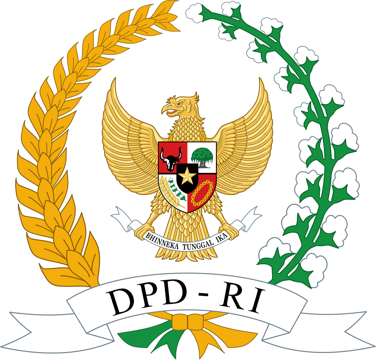 Gedung Nusantara kompleks parlemen kantor Dewan Perwakilan Daerah Republik Indonesia