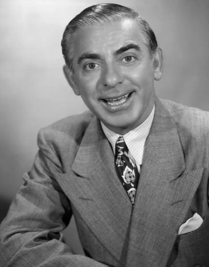 Komedian dan aktor legendaris Amerika Serikat Eddie Cantor