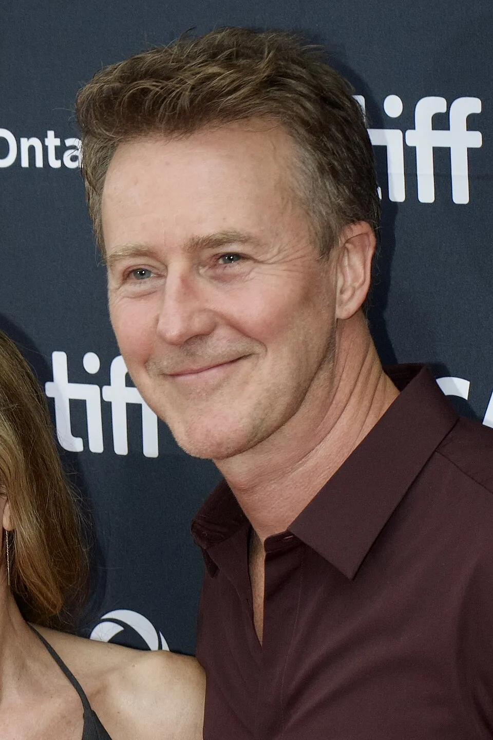 Aktor dan pembuat film Amerika Serikat Edward Norton dalam sebuah acara
