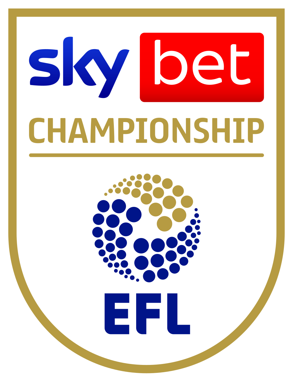 Suasana pertandingan kompetisi EFL Championship di stadion klub sepak bola Inggris