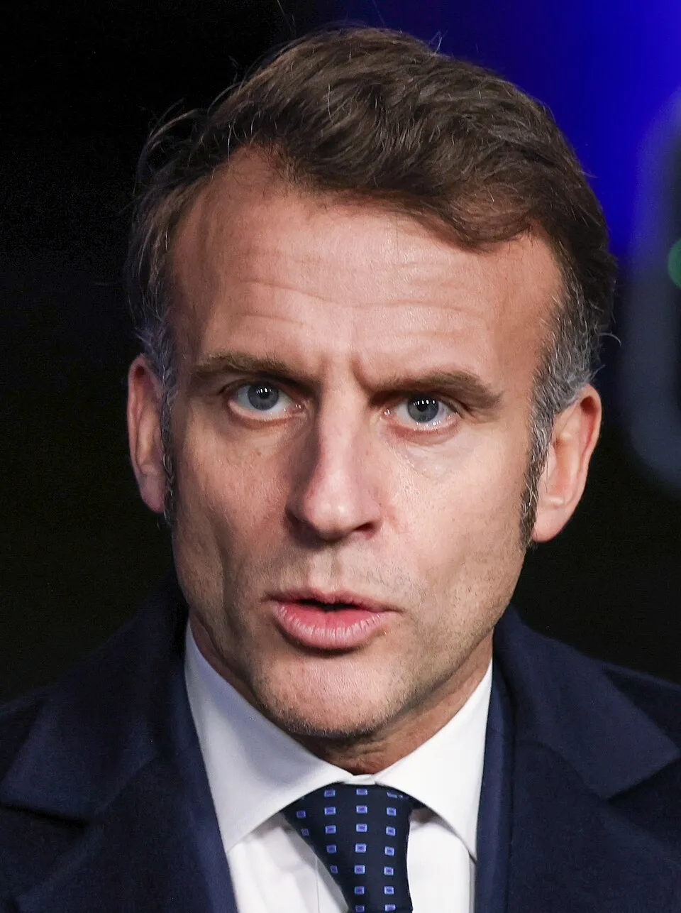 Presiden Prancis Emmanuel Macron dalam kegiatan kenegaraan
