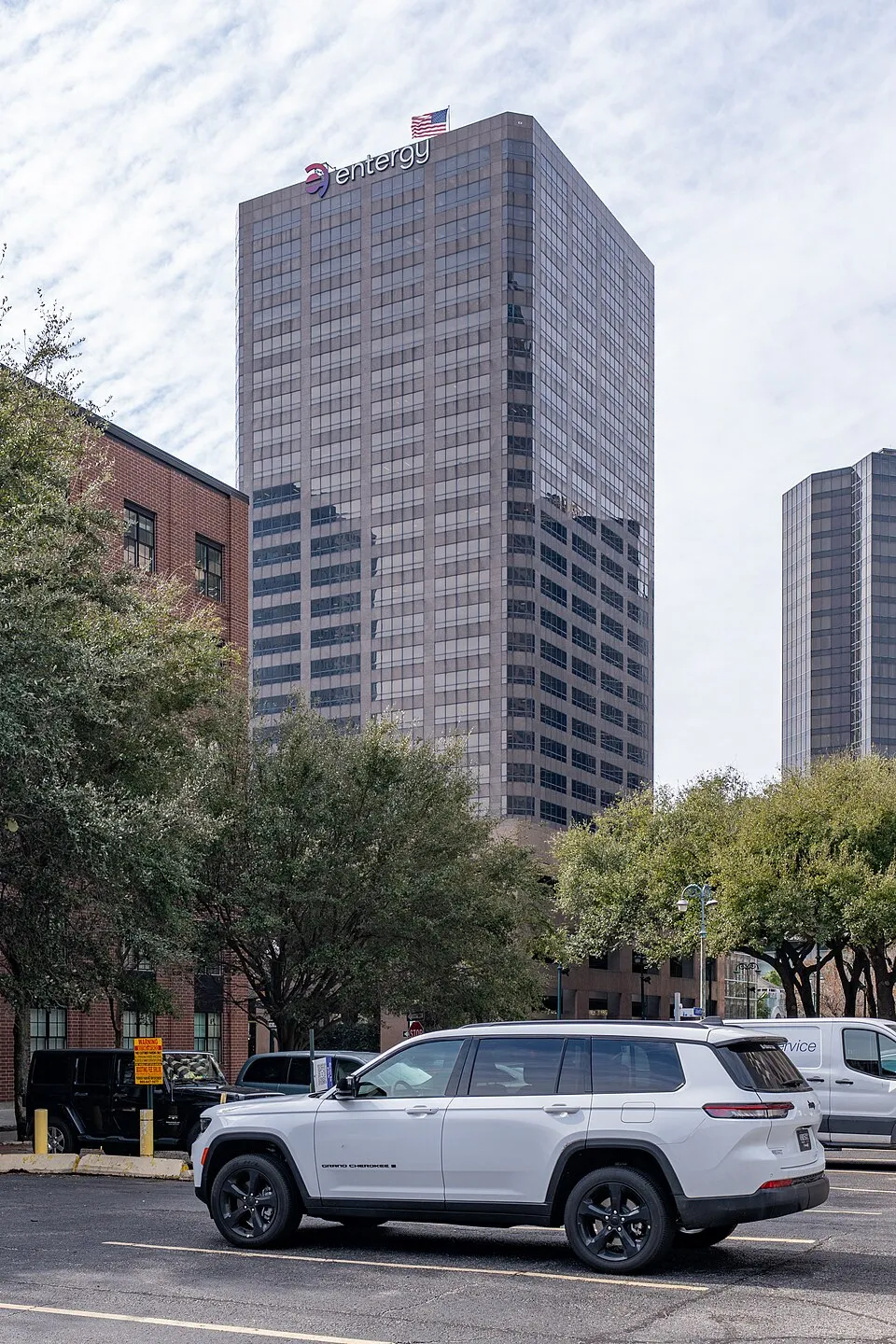 Gedung kantor pusat Entergy Corporation di New Orleans Louisiana